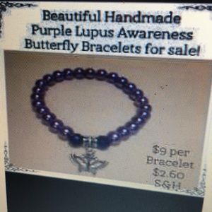 Handmade Expandable Bracelet for LUPUs